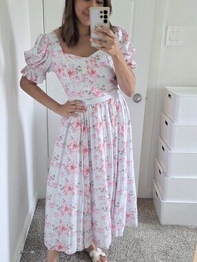 Ivy City Co Ballerina Dress In Floral Size M